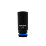 Boxo 84-Piece 3/8" and 1/2" Drive Metric and SAE 6-Point Impact Socket Set | 3/3rd EVA Foam