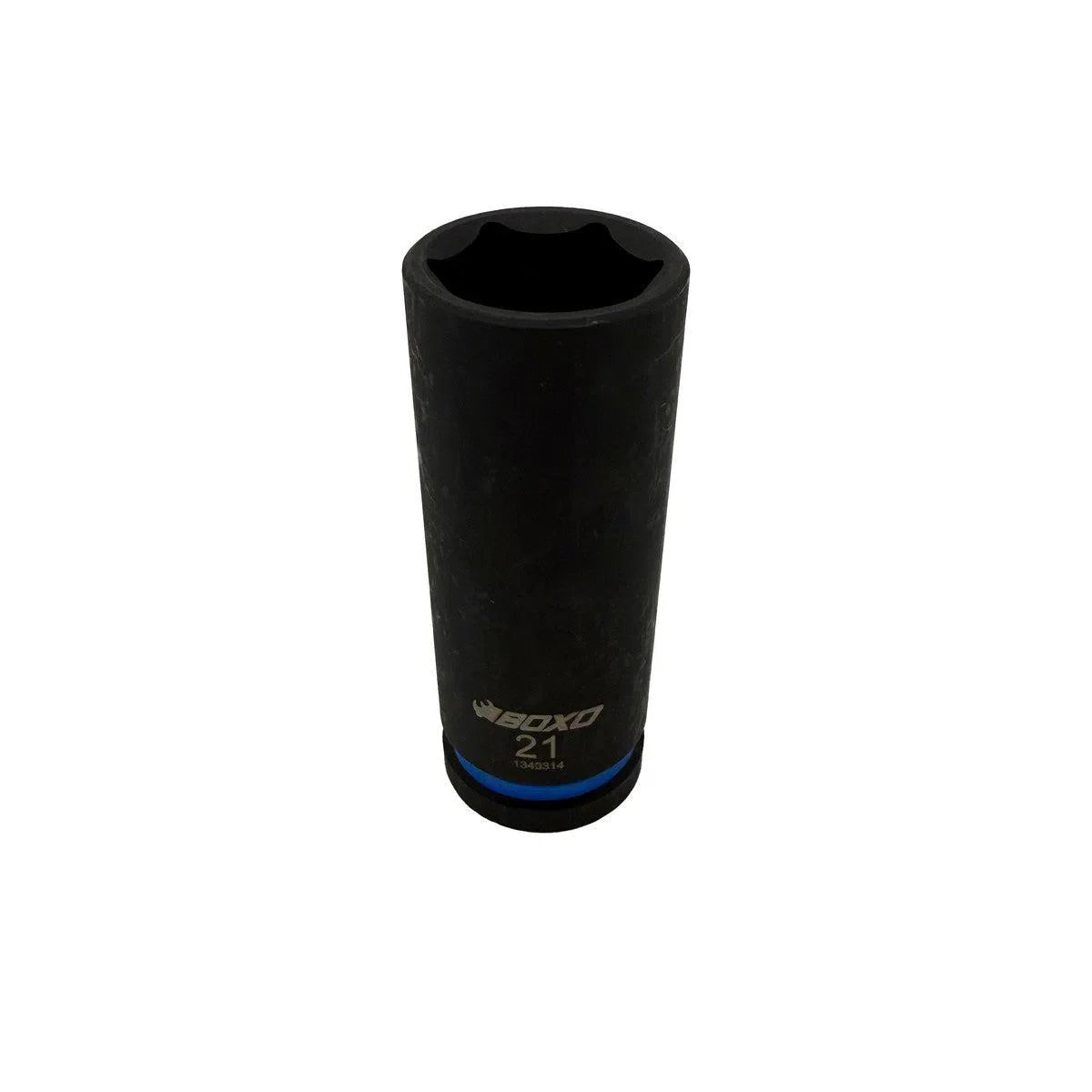 Boxo 26-Piece 1/2'' Drive 6-Point Metric Impact Socket Set | 1/3rd EVA Foam