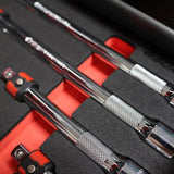 Boxo 11-Piece Master Quick Release Locking Extension Bar Set | 1/3 Drawer EVA Foam