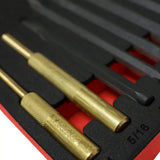 Boxo 17-Piece Punch & Chisel Set | 1/3 Drawer EVA Foam