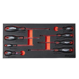 Boxo 133-Piece Metric 3-Drawer Hand Carry Tool Box