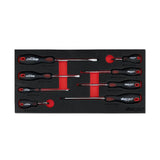 Boxo 117-Piece SAE 3-Drawer Hand Carry Tool Box