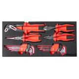 Boxo 159-Piece Metric and SAE Combo 3-Drawer Hand Carry Tool Box