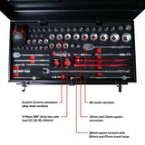 Boxo MotoBox | Ricky Carmichael 3-Drawer Portable Tool Box with 103-Piece Metric Motorcycle Tool Set