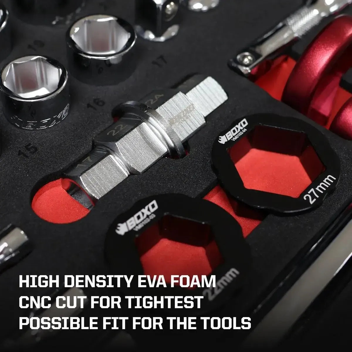 Boxo MotoBox | Ricky Carmichael 3-Drawer Portable Tool Box with 103-Piece Metric Motorcycle Tool Set