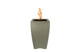 The Outdoor Plus Baston Concrete Fire Pillar