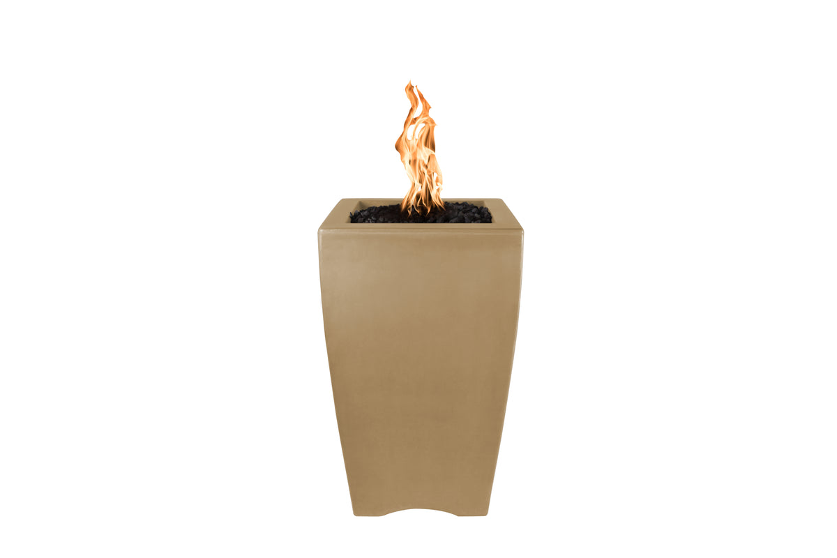 The Outdoor Plus Baston Concrete Fire Pillar