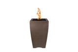 The Outdoor Plus Baston Concrete Fire Pillar