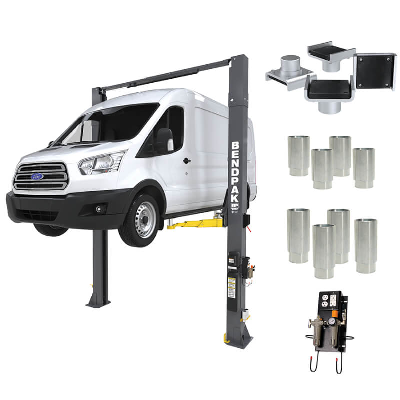 BendPak 10AP-168 PRO 2 Post Combo Package