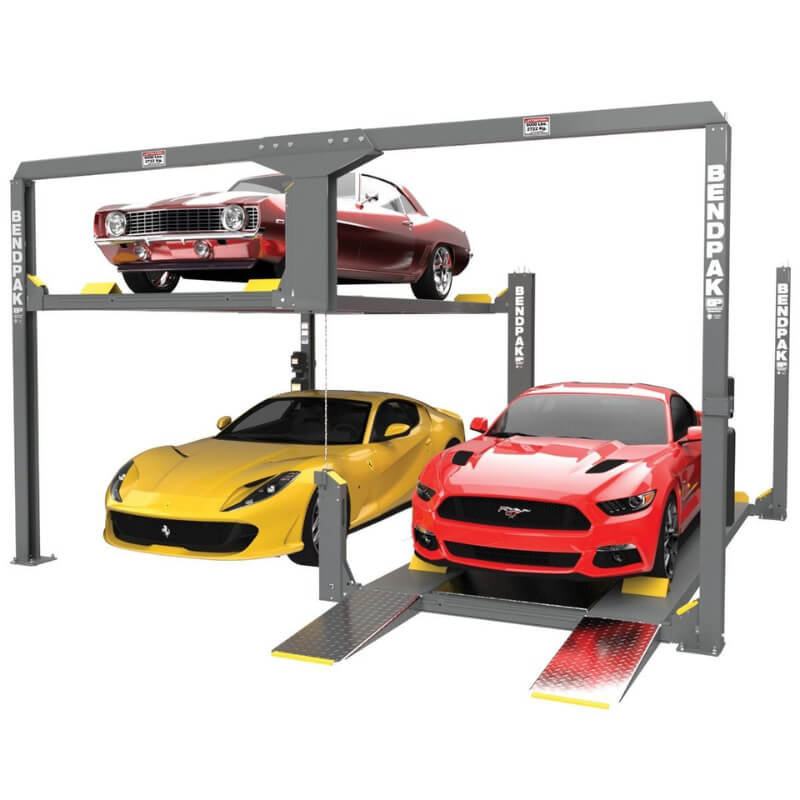 BendPak PL-12000DPS 12,000lb Tandem Platform Storage Lift-Short Runways