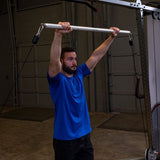 Body-Solid Aluminum Double Swivel Bar