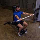 Body-Solid Aluminum Double Swivel Bar