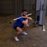 Body-Solid Aluminum Double Swivel Bar