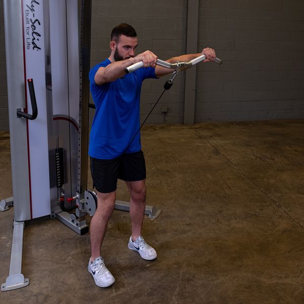 Body-Solid Aluminum Revolving Curl Bar