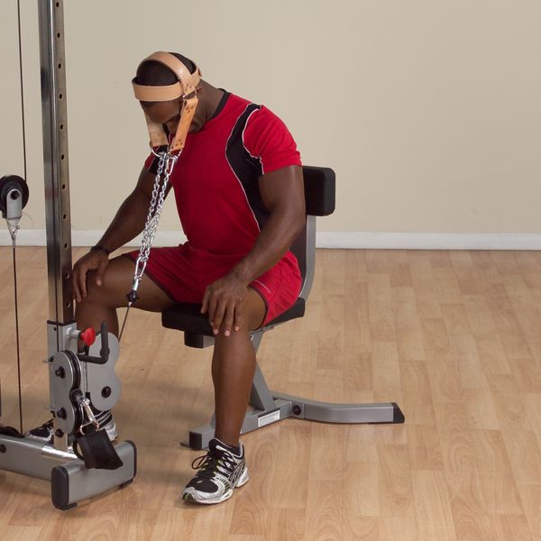 Body-Solid Leather Head Harness