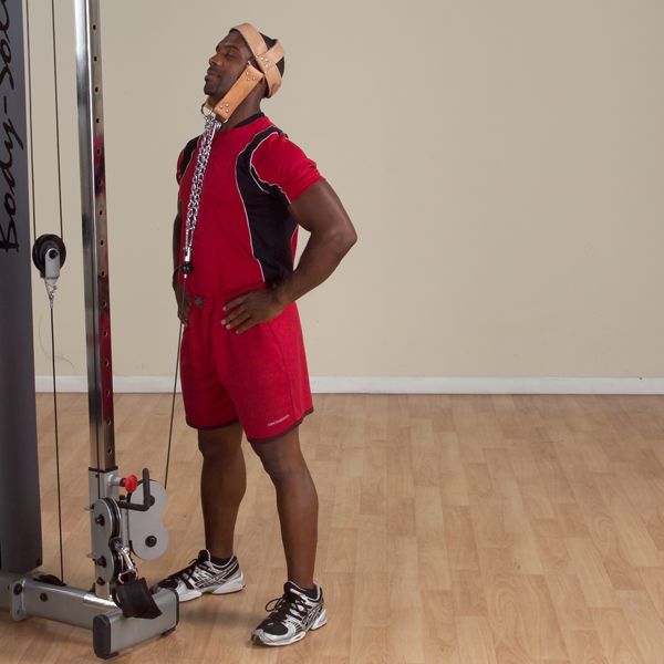 Body-Solid Leather Head Harness