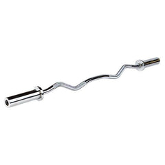 Body-Solid 47" Chrome Olympic EZ Curl Bar OB47C