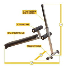 Body-Solid Pro-Style Ab Board GAB60