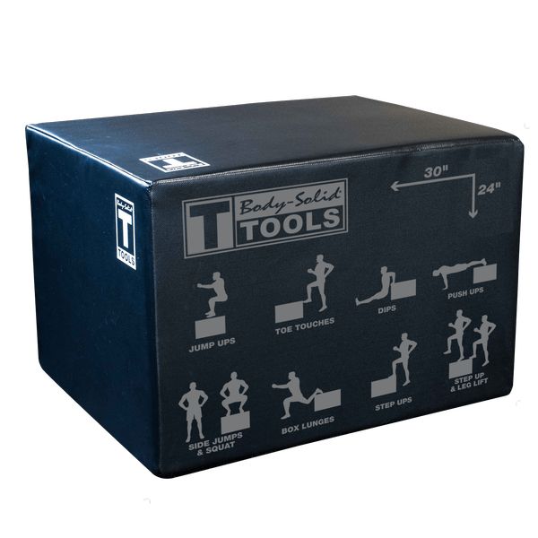 Body-Solid Tools Soft-Sided Plyo Box