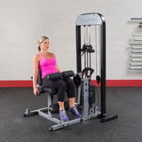 Body-Solid Pro Select Leg Extension Leg Curl Station GCEC-STK