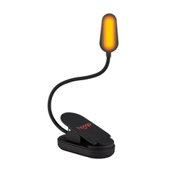 Hooga Amber Clip-On Book Light