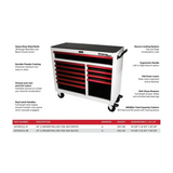 Boxo Pro Series | 45" 11-Drawer Rolling Tool Box