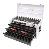 Boxo 117-Piece SAE 3-Drawer Hand Carry Tool Box