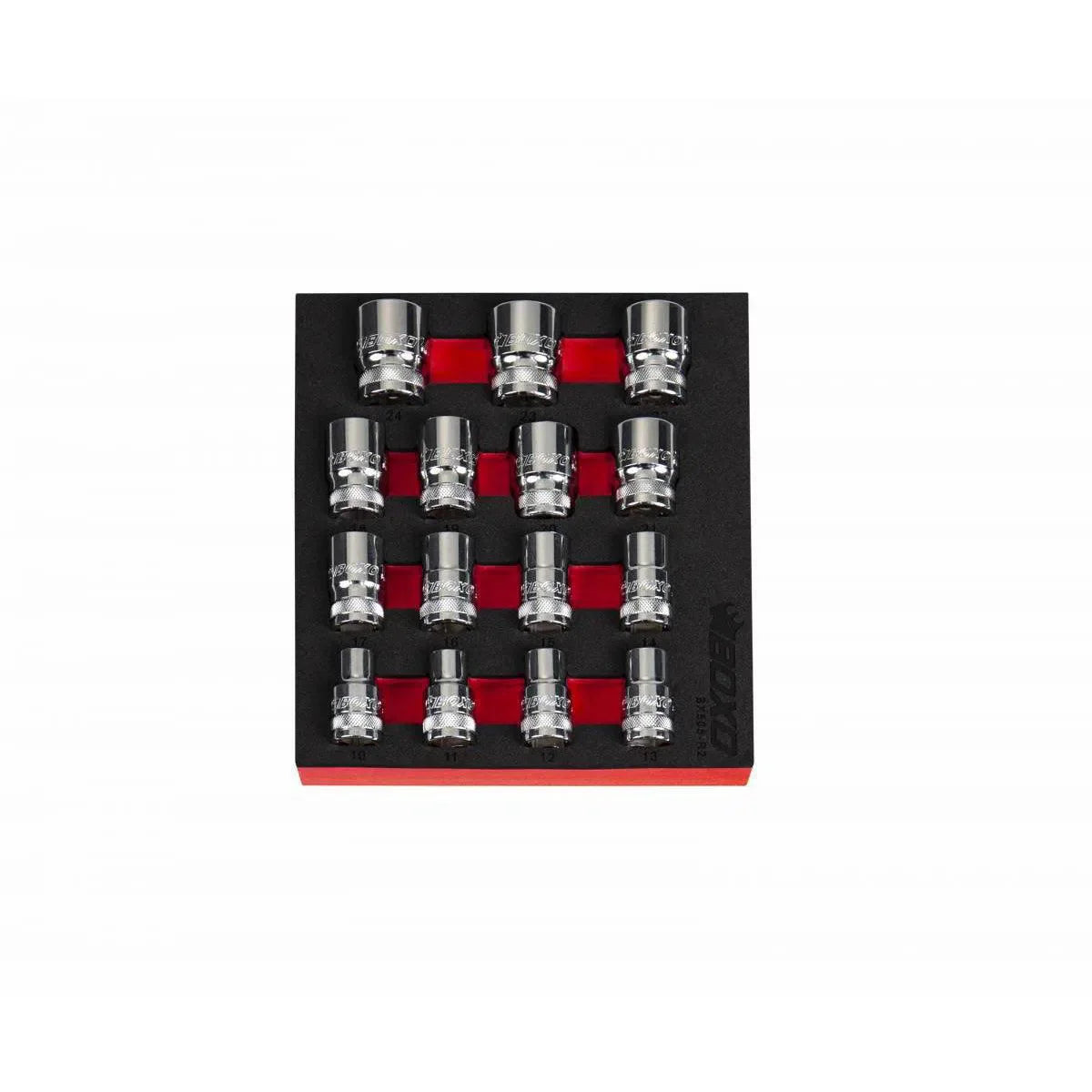 Boxo 1/2" Drive Spline Socket Set | 1/9th EVA Foam