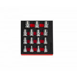 Boxo 1/2" Drive Spline Socket Set | 1/9th EVA Foam