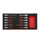 Boxo 12-Piece 1/2" Drive Bit Socket Set