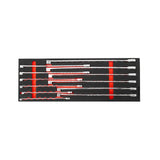 Boxo 12-Piece Metric Extra Long Ratcheting Box Spanner Set