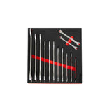 Boxo 13-Piece Ultra-Thin Double Open-Ended Spanner Set | 1/6 Drawer EVA Foam