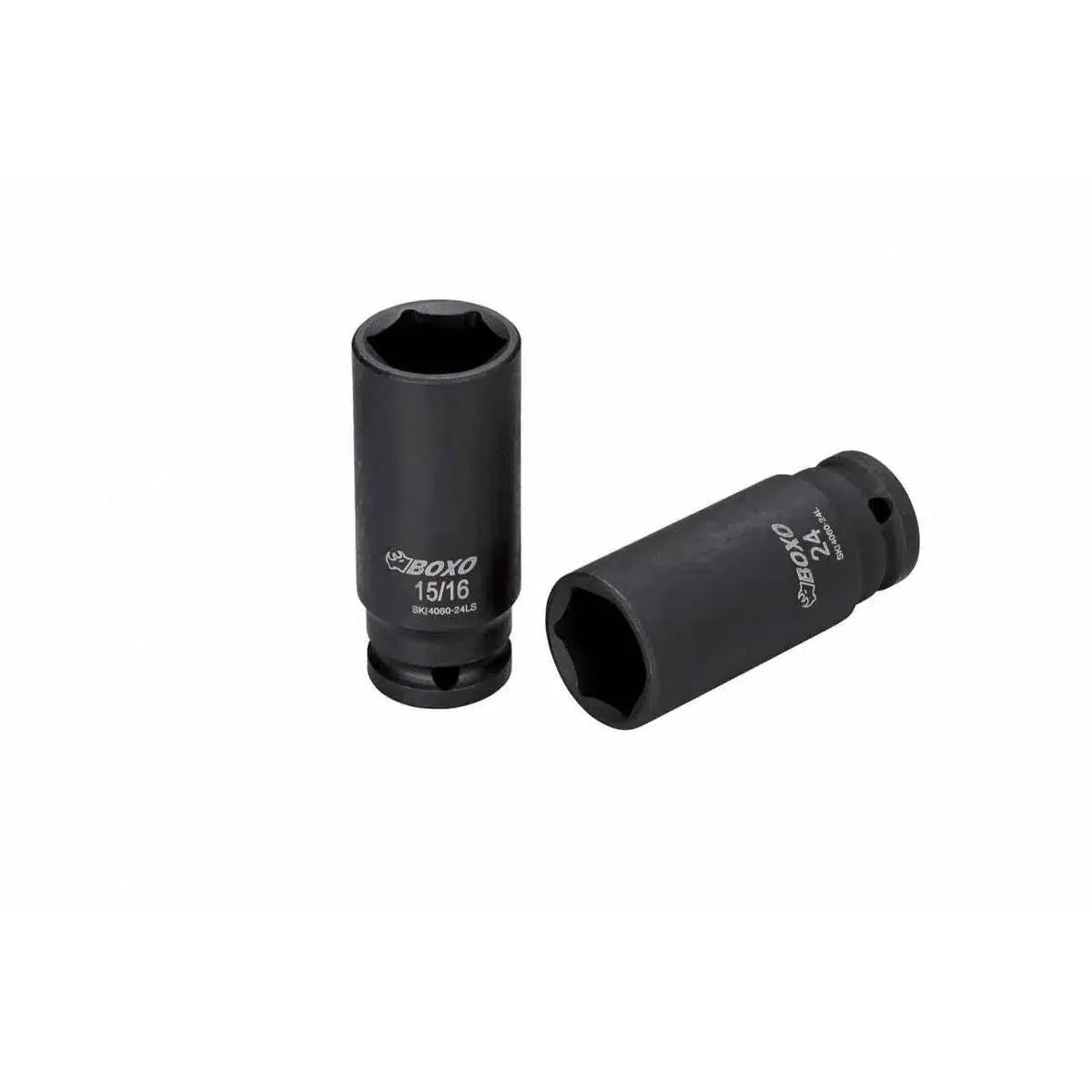 Boxo 1/2" Drive 6-Point Deep Impact Socket - Metric