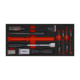 Boxo 19-Piece Scraper Tool Set | 1/3 Drawer EVA Foam
