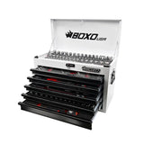 Boxo 238-Piece Metric and SAE Combo 5-Drawer Hand Carry Tool Box