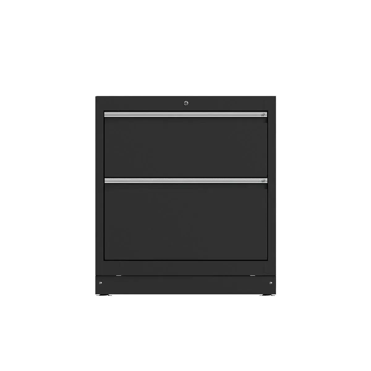 Boxo 34" 2 Drawer Cabinet w/o Alu. Trims