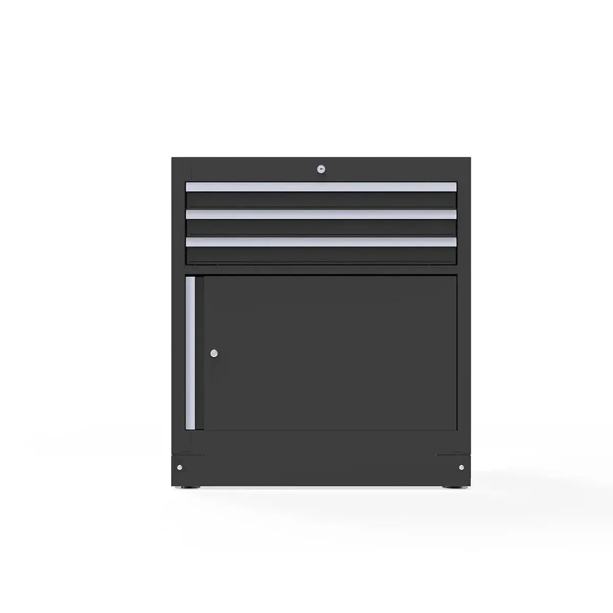Boxo 34" 3 Drawer Cabinet w/ Front Door w/o Alu. Trims