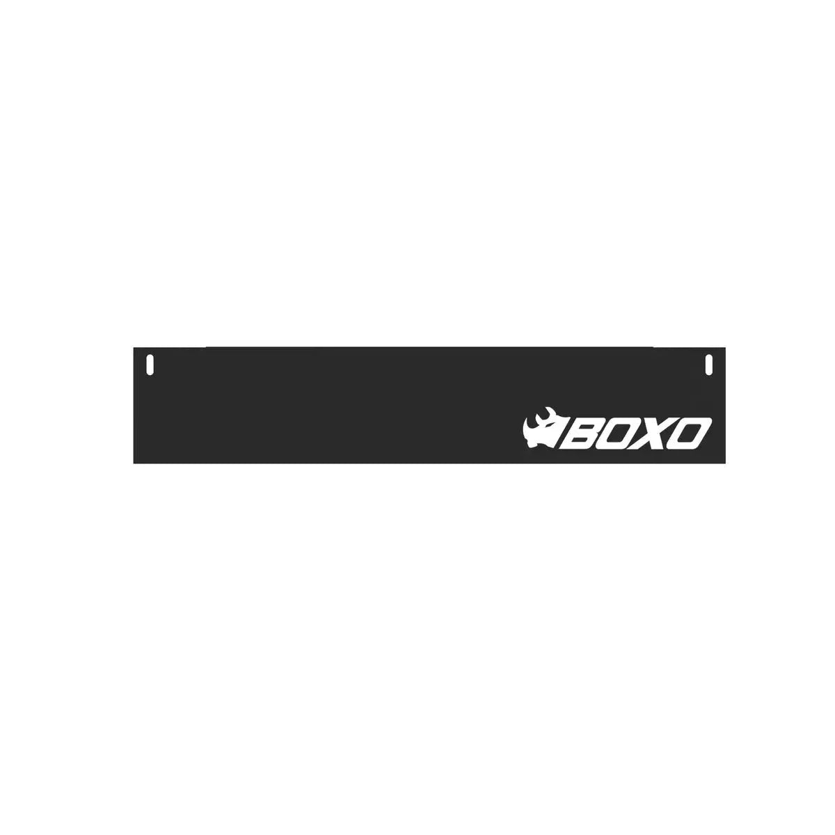 Boxo 34" Long Front Panel for Side Cabinet with Screw Pack, Dark Grey