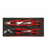 Boxo 6-Piece Pliers & Adjustable Wrench Set | 1/3rd EVA Foam