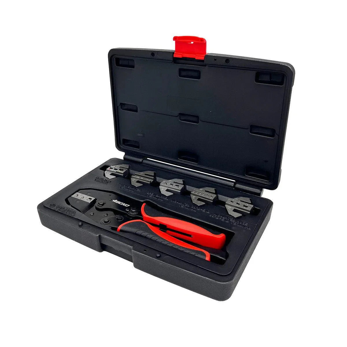 Boxo 7-Piece Interchangeable Head Wire Crimper Kit