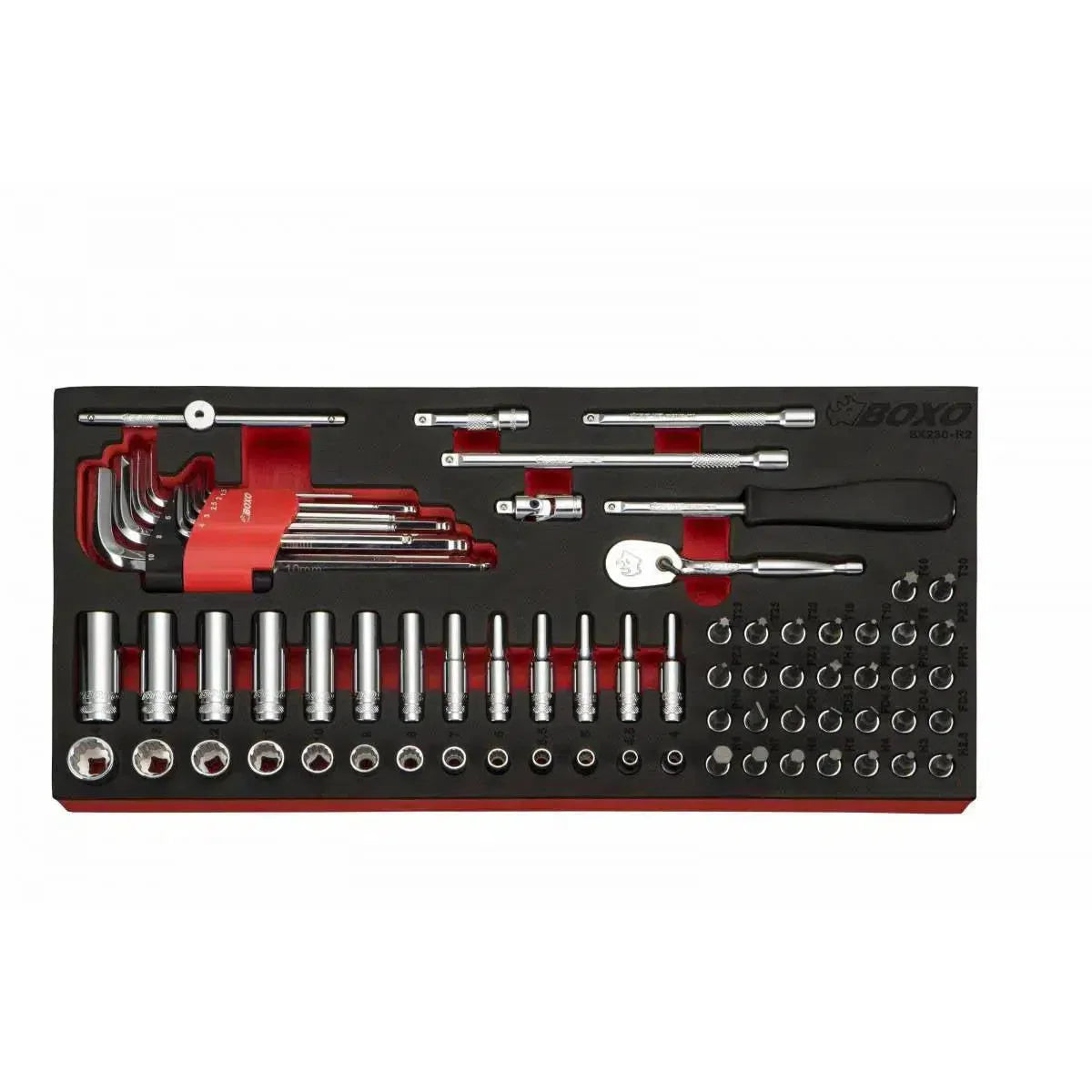 Boxo Metric 6-Point Master Tool Set | Starter, 153-Pieces