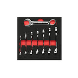 Boxo 8-Piece SAE Stubby Combination Spanner Set | 1/6 Drawer EVA Foam