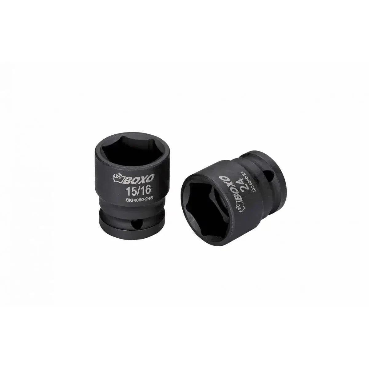 Boxo 1/2" Drive 6-Point Impact Socket - Metric