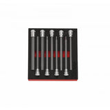 Boxo 9-Piece 3/8" Drive Long Metric Hex Bit Socket Set | 1/6th EVA Foam