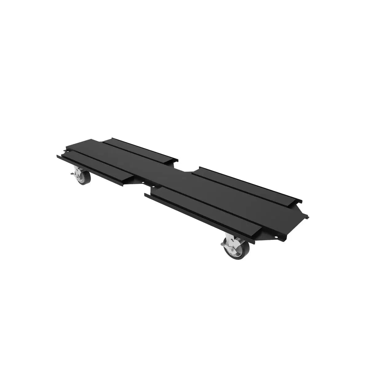 Boxo Bottom Plate with 5' x 2" PU Casters, Dark Grey