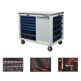 Boxo Pro Series | 45” 12-Drawer Workstation Tool Box with Master Tool Set
