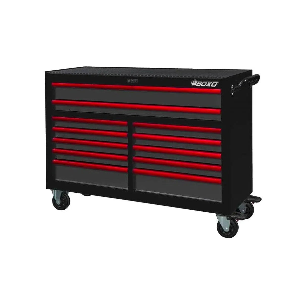 Boxo Pro Series | 53" 12-Drawer Rolling Tool Box