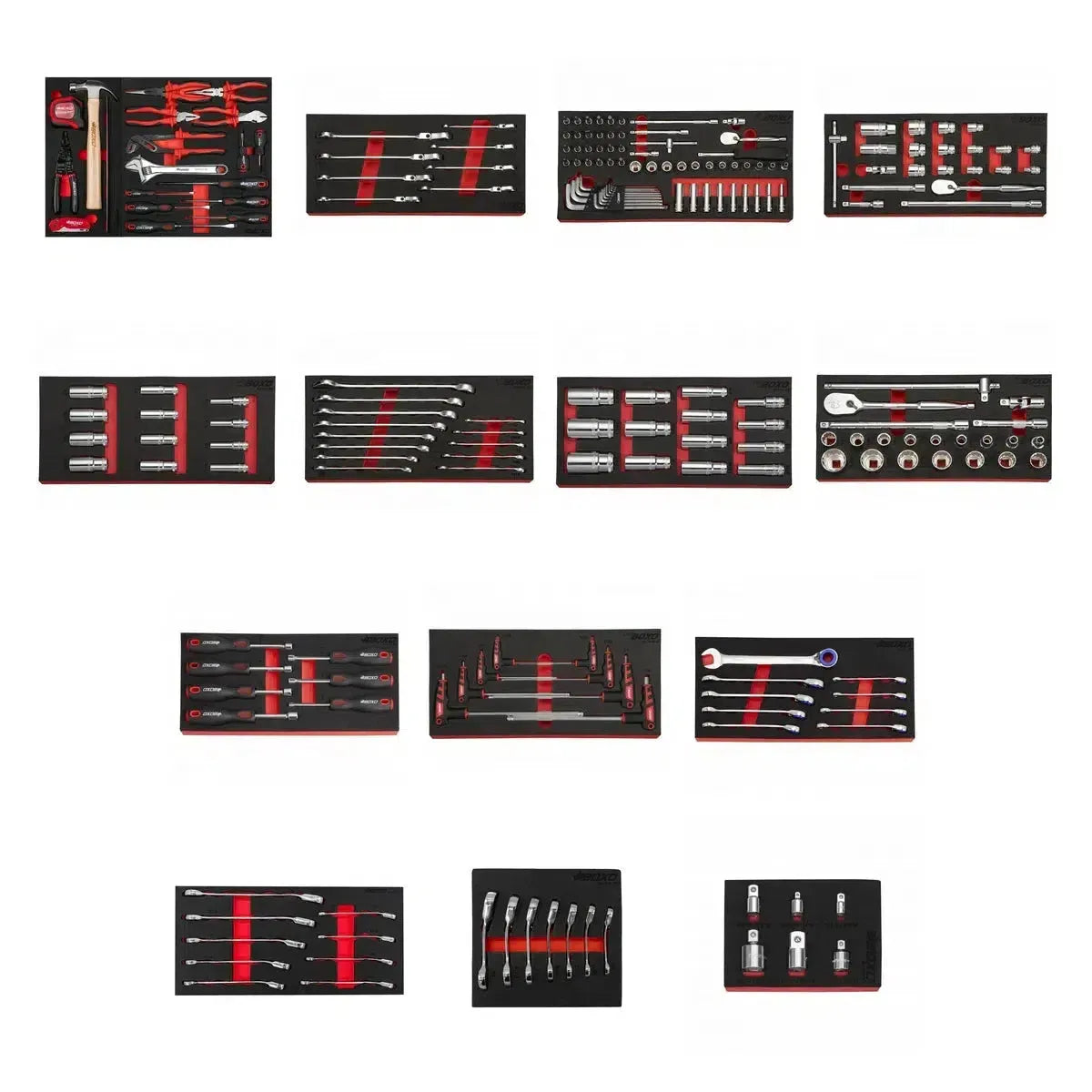 Boxo SAE 12-Point Master Tool Set | Elite, 219-Pieces