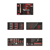 Boxo SAE 6-Point Master Tool Set | Starter, 130-Pieces