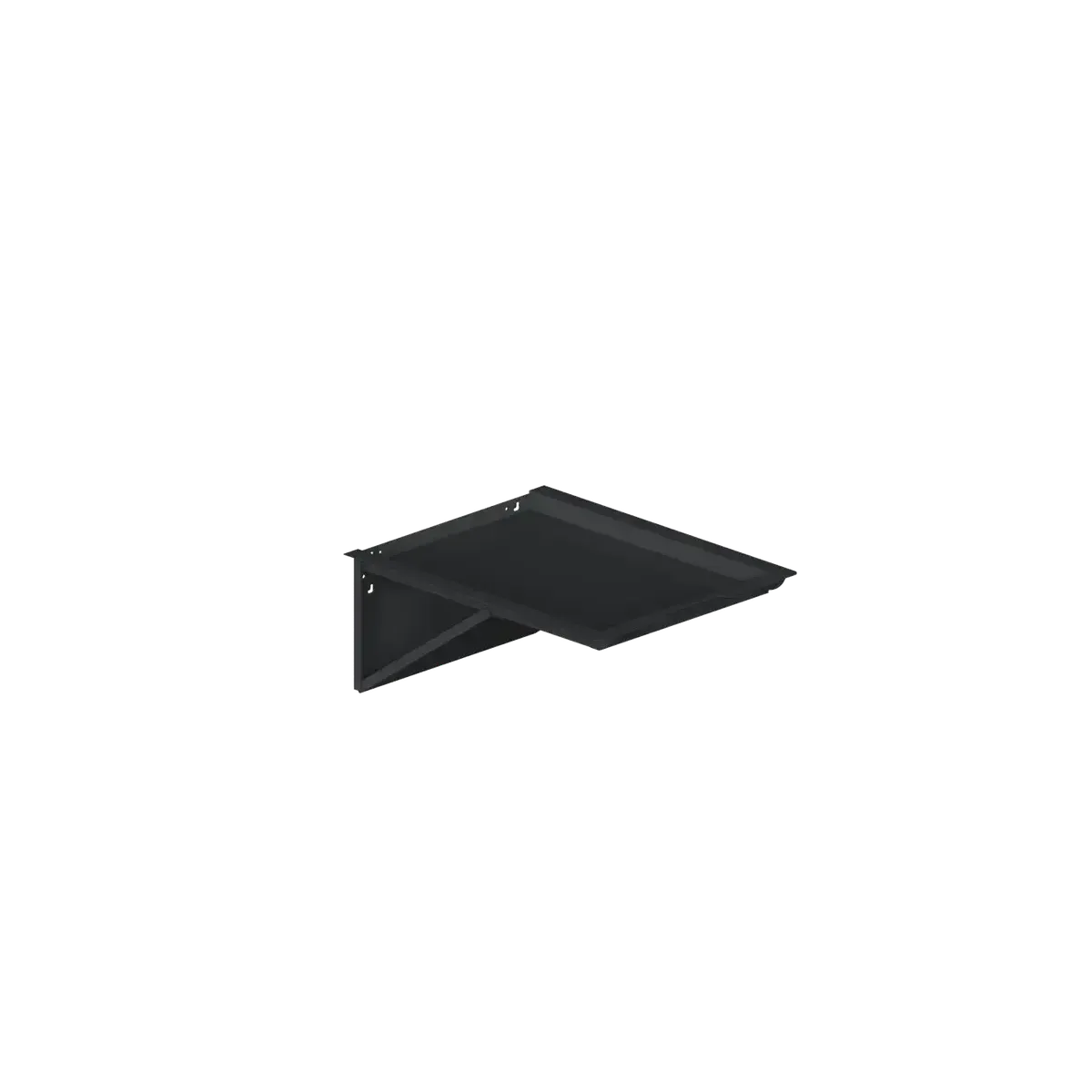 Boxo Side Table, Fits Perforated Wall